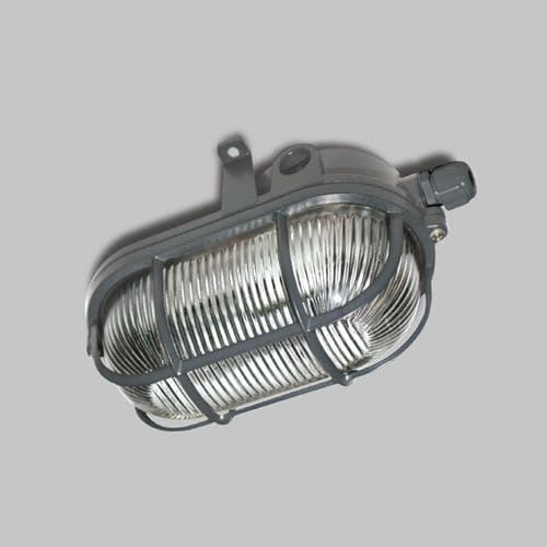 Contemporary ceiling light - E 160 EOK - Arlight Aydinlatma A.Ş. - oval / tempered glass facing / aluminum