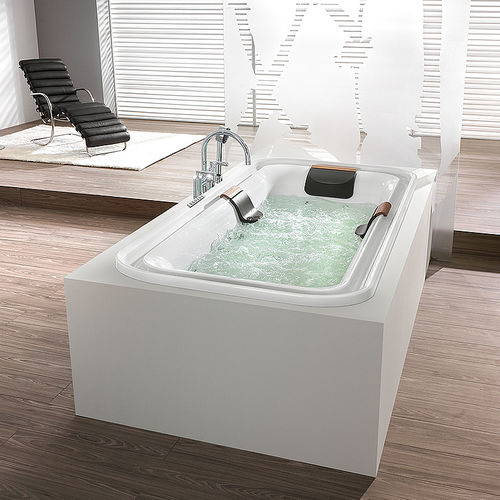Acrylic bathtub - ERGO+: 6436 - HOESCH - white