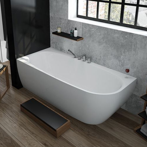 Oval bathtub 3834.010 HOESCH freestanding / for homes / contemporary