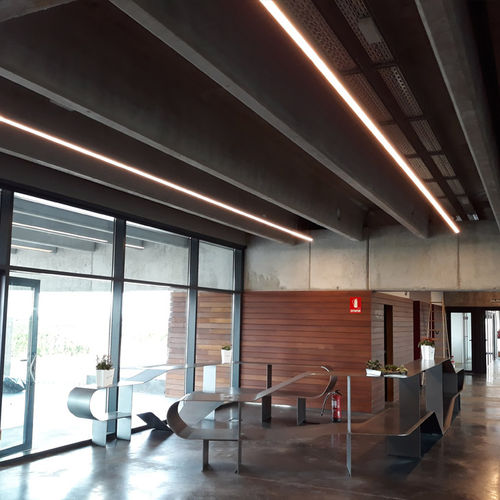 Hanging light fixture - ALIKET BASIC  - SECOM Iluminacion, - surface-mounted / recessed ceiling / LED