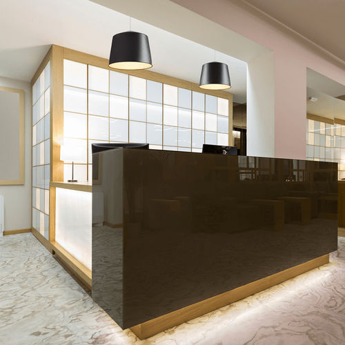 Hanging light fixture - PIATTO 340 - LENA LIGHTING - surface-mounted / LED / round