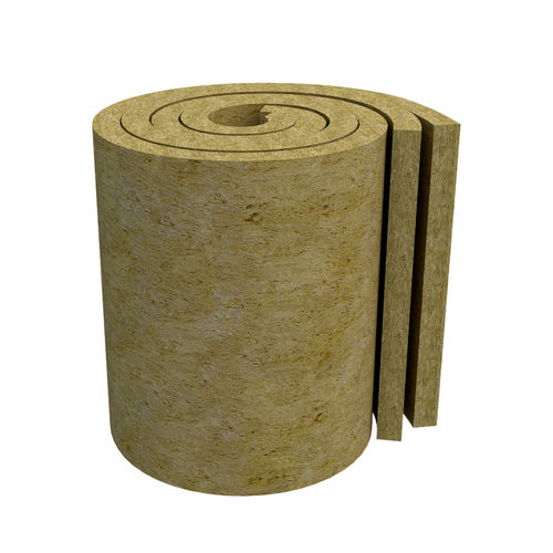 Thermal-acoustic insulation - TWIN - ROCKWOOL - stone wool / mineral wool / roll
