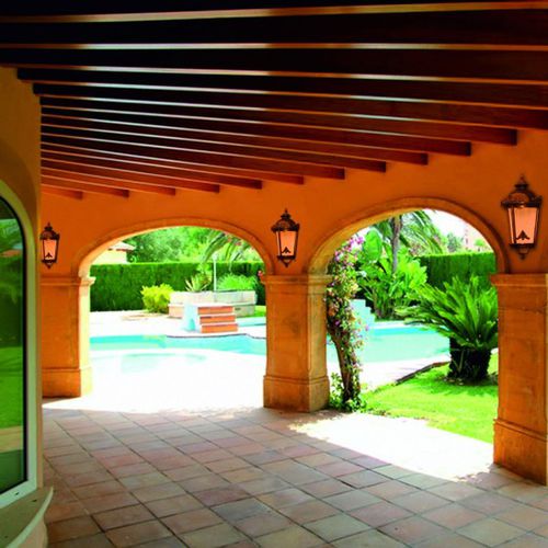 Traditional wall light - LP2  - F.P.H. Art Metal Sp.J. - outdoor / cast aluminum / lantern