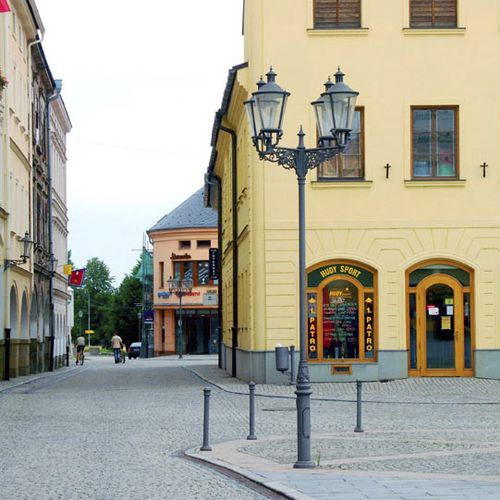 Urban lamp post - ST1/9K/5 - F.P.H. Art Metal Sp.J. - traditional / steel / LED