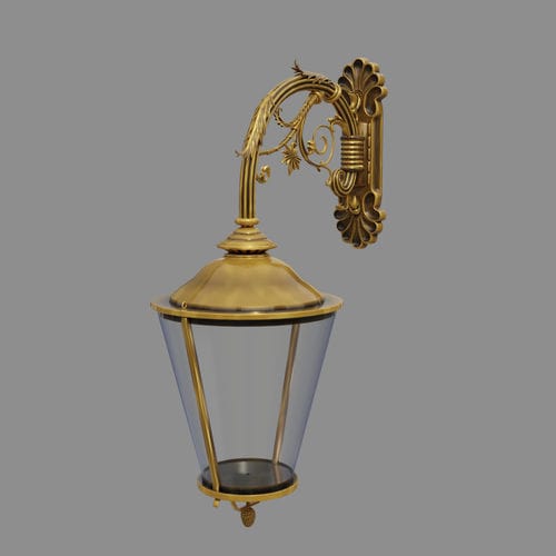 Traditional wall light - NA93 - F.P.H. Art Metal Sp.J. - outdoor / aluminum / lantern