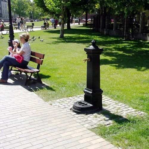 Outdoor drinking fountain - Z04 - F.P.H. Art Metal Sp.J. - cast iron / for public space