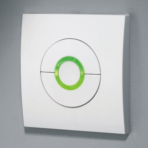 Light switch - GITLC - CP Electronics - for ventilation / push-button / recessed