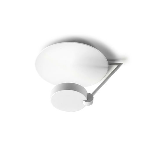 Contemporary ceiling light - IBIS - Leds-C4 - round / steel / methacrylate