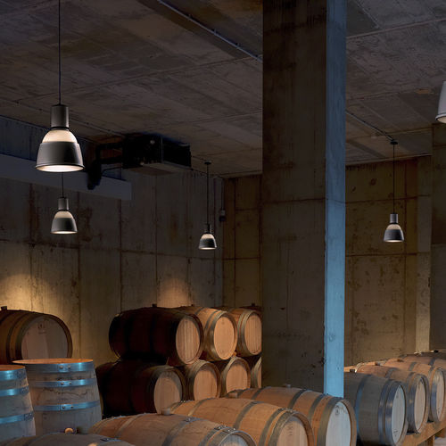 Pendant lamp - PEK - Leds-C4 - aluminum / contemporary / corded