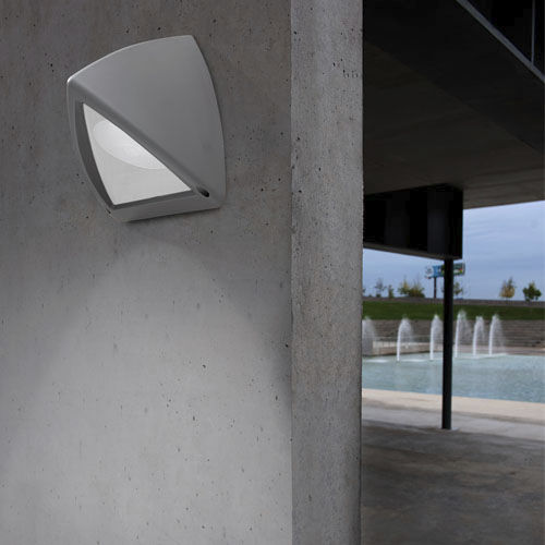 Contemporary wall light - PIRAMID - Leds-C4 - outdoor / glass / ABS