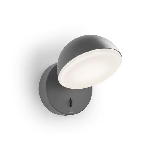 Contemporary wall light - TALK - Leds-C4 - indoor / aluminum / steel