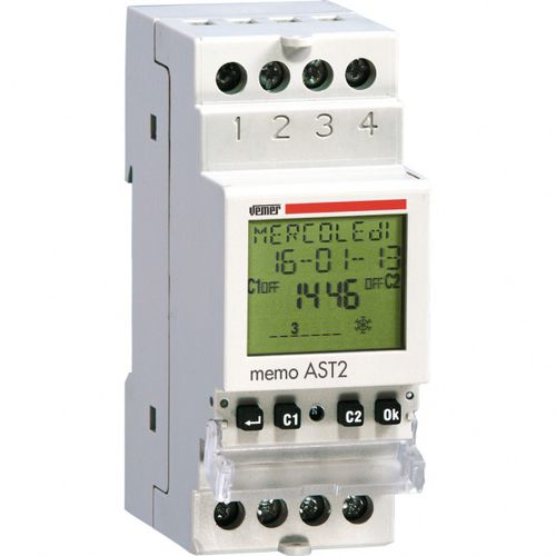 DIN rail twilight switch - MEMO AST2 - VEMER