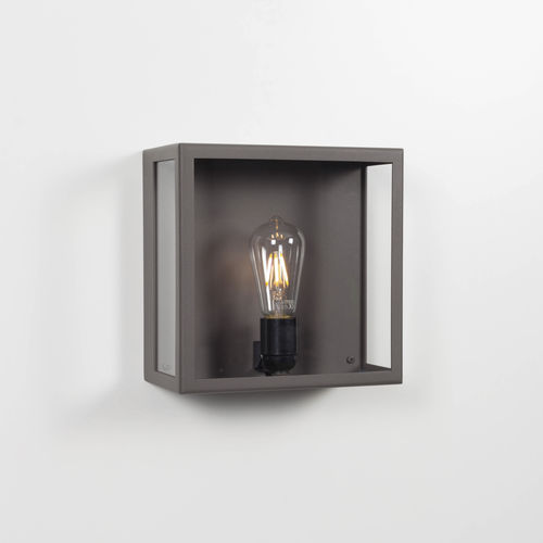 Traditional wall light - POLO - psmlighting - outdoor / stainless steel / glass