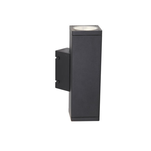 Contemporary wall light - MAURO - psmlighting - outdoor / steel / stainless steel
