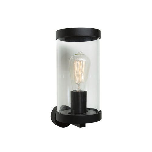 Contemporary wall light - POLINA - psmlighting - outdoor / stainless steel / glass