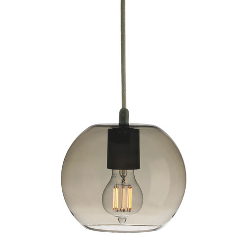 Pendant lamp - MOBY BRONZ - psmlighting - blown glass / contemporary / corded