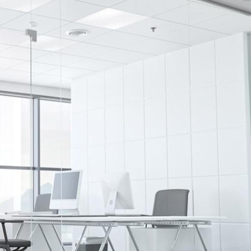 Recessed ceiling light fixture - 2 HCL 600 DDP OP 8TW IR ELC - ESYLUX - LED / square / IP20