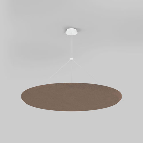 PET decorative panel - SONIC ABSORBER DISC - XAL - for interior / smooth / fabric look