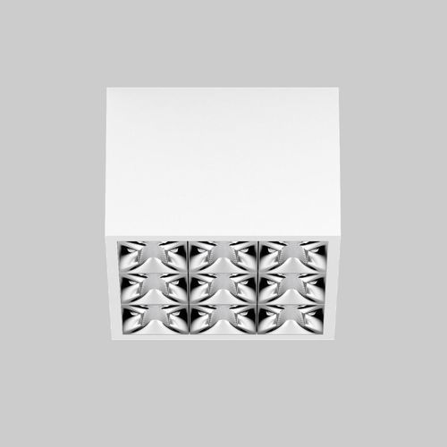 Surface mounted downlight - UNICO Q9 - XAL - ceiling-mounted / LED / square