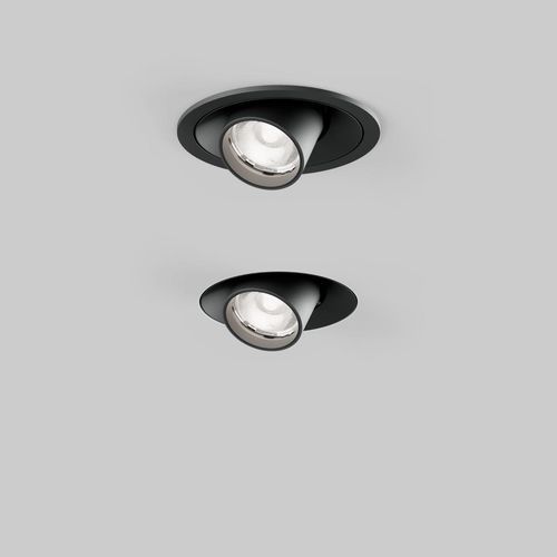 Semi-recessed downlight - SASSO PRO 80 - XAL - LED / round / indoor