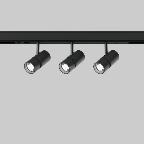 LED track light - BO PRO - XAL - cylindrical / cast aluminum / dimmable