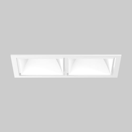 Recessed ceiling downlight - SASSO 100 - XAL - LED / square / IP20