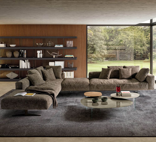 Modular sofa - Air Soft - LAGO - corner / contemporary / fabric