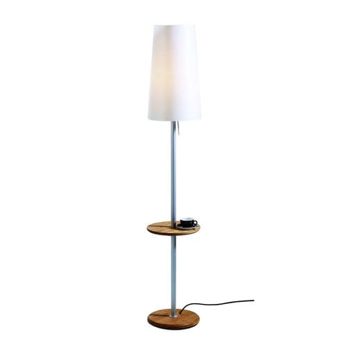 Floor Standing Lamp James Domus Licht Zum Wohnen Oak Contemporary White Floor Standing Lamp James Domus, Best Floor Lamp With Table