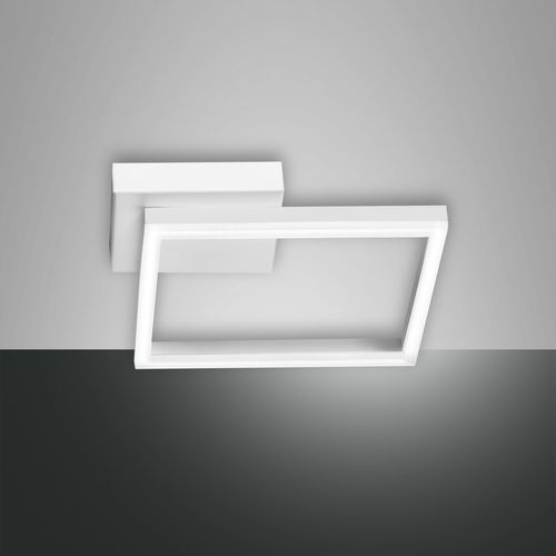 Contemporary ceiling light - BARD - Fabas Luce - rectangular / metal / methacrylate