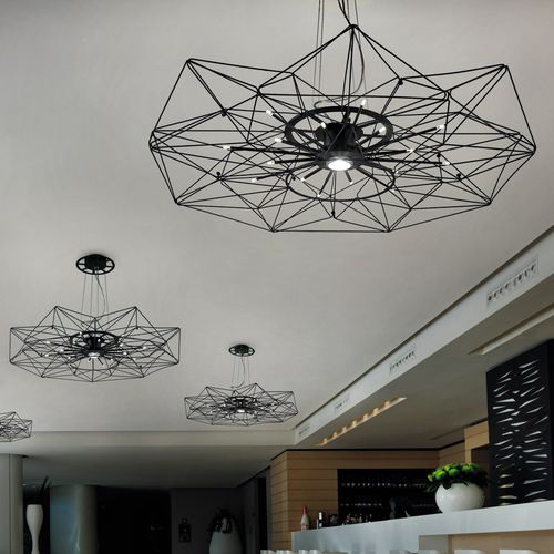 Pendant lamp - ALTATENSIONE - METAL LUX - metal / contemporary / corded