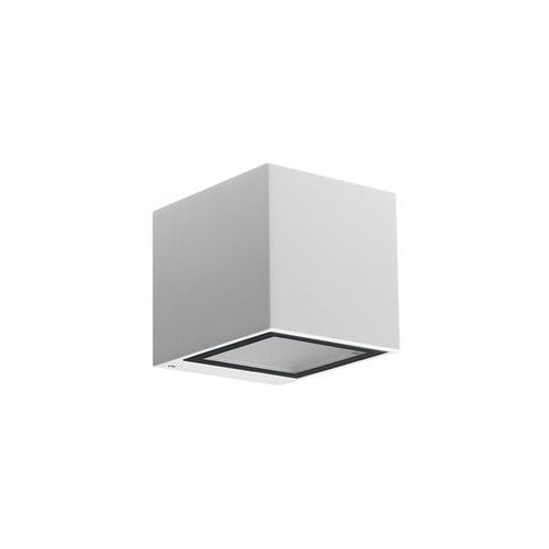 Contemporary wall light - KOCCA 1 - L&L Luce&Light - outdoor / tempered glass facing / aluminum