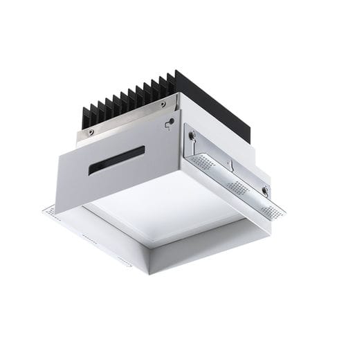 Recessed downlight - TURIS 6 - 8 - L&L Luce&Light - LED / square / IP40