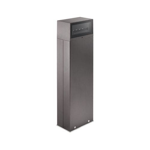 Public space bollard light - BITTA - L&L Luce&Light - garden / contemporary / aluminum