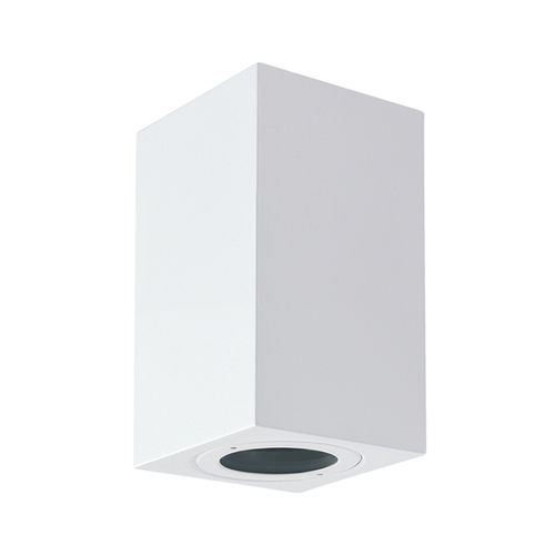 Contemporary wall light - UPDOWN - L&L Luce&Light - outdoor / anodized aluminum / round