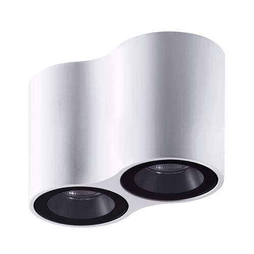 Contemporary ceiling light - INTONO C IN 3.3 - L&L Luce&Light - tubular / aluminum / LED