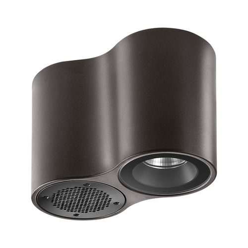 Contemporary ceiling light - Intono C OUT 3.9 - L&L Luce&Light - tubular / glass / aluminum
