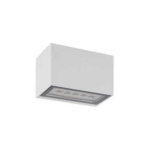 Contemporary wall light - GEKO 6 - L&L Luce&Light - outdoor / aluminum / rectangular