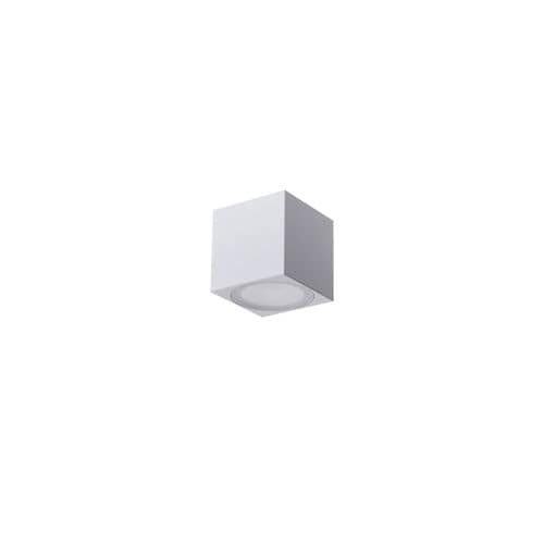 Contemporary ceiling light - CUBE C - L&L Luce&Light - square / aluminum / polycarbonate