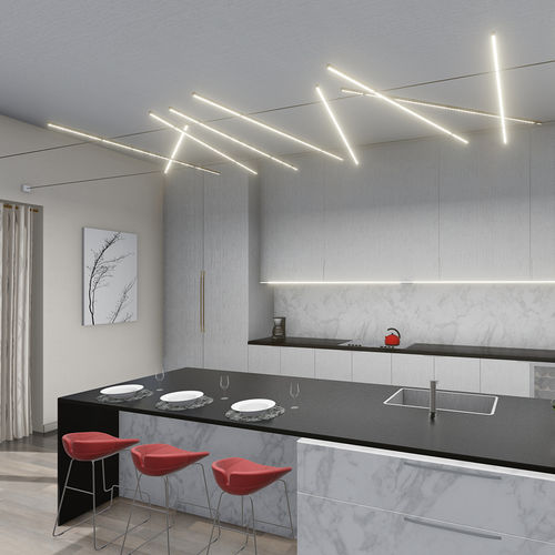 Hanging light fixture - STIK - Aldabra - surface-mounted / recessed / LED
