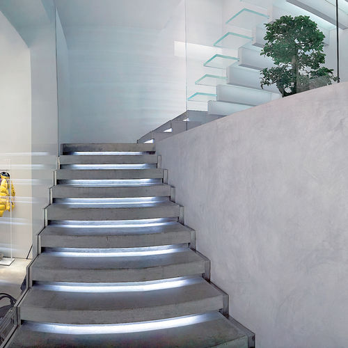 Recessed light fixture - MICRO - Aldabra - surface-mounted / LED / linear