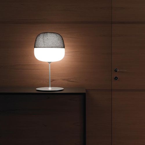 Table lamp - AFRA - Karboxx - blown glass / contemporary / corded