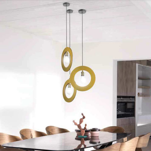 Pendant lamp - TUTTONDO - Engi Lighting - metal / contemporary / corded