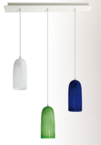 Pendant lamp - DIAMANTE - Engi Lighting - glass / contemporary / corded