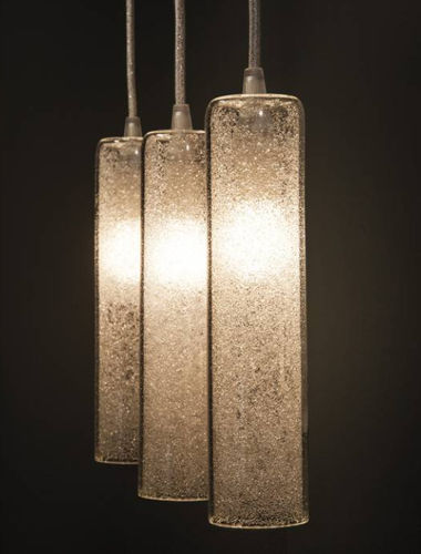 Pendant lamp - LUCENTE - Engi Lighting - glass / contemporary / corded