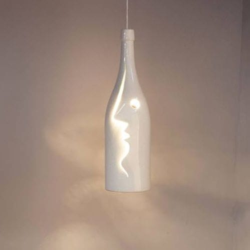Pendant lamp - BOSSA - Engi Lighting - ceramic / contemporary / corded