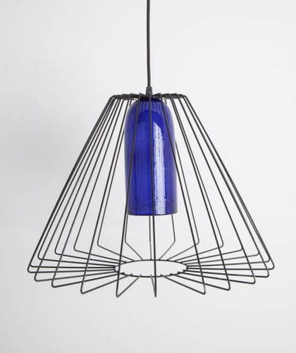 Pendant lamp - MINIMAL B - Engi Lighting - metal / glass / contemporary