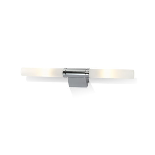 Contemporary wall light - LINE 20 - Decor Walther Einrichtungs GmbH - chrome-plated brass / linear / bathroom