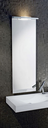 Wall-mounted bathroom mirror - SPACE 034100 - Decor Walther Einrichtungs GmbH - contemporary / rectangular / illuminated