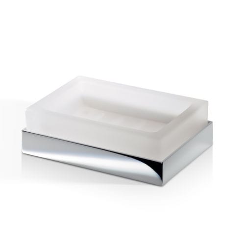 Chrome-plated brass soap dish - CO STS - Decor Walther Einrichtungs GmbH - gold-plated brass / nickel