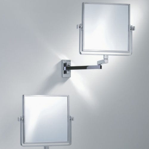 Square Bathroom Mirror On Stand – Semis Online